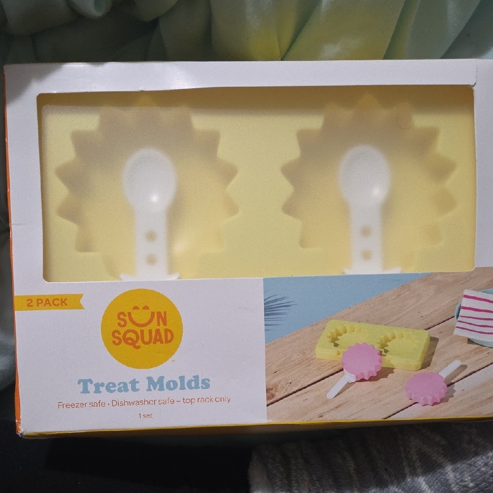 Sun Squad Yellow Treat Molds - 2 Pack